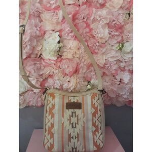 Wrangler Chenille Shoulder Bag Western Women's Crossbody Aztec Top-handle